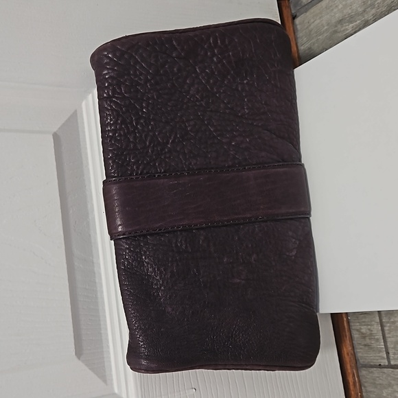 Michael Kors Clutch Deep Purple with Silver Hardware - Picture 2 of 7